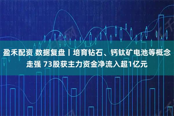盈禾配资 数据复盘丨培育钻石、钙钛矿电池等概念走强 73股获主力资金净流入超1亿元